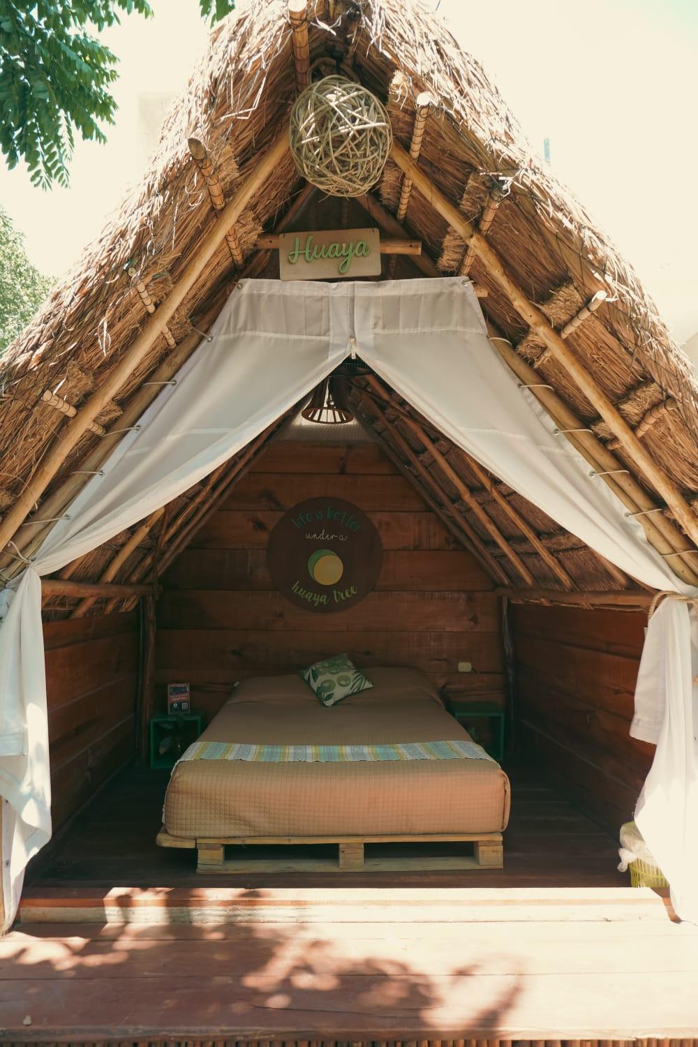 El Buho Bacalar Eco-Cabanas Hostal ภายนอก รูปภาพ