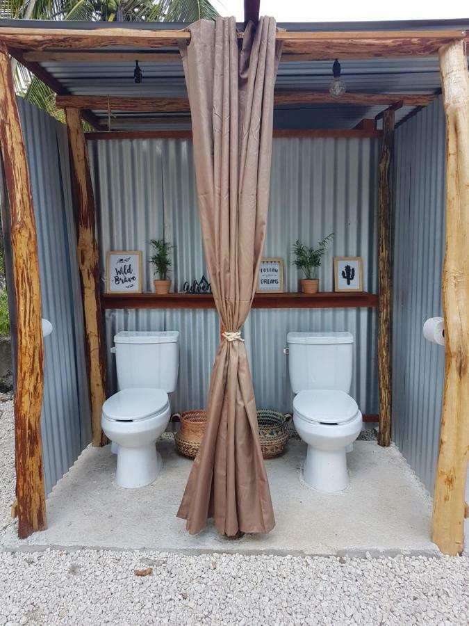 El Buho Bacalar Eco-Cabanas Hostal ภายนอก รูปภาพ