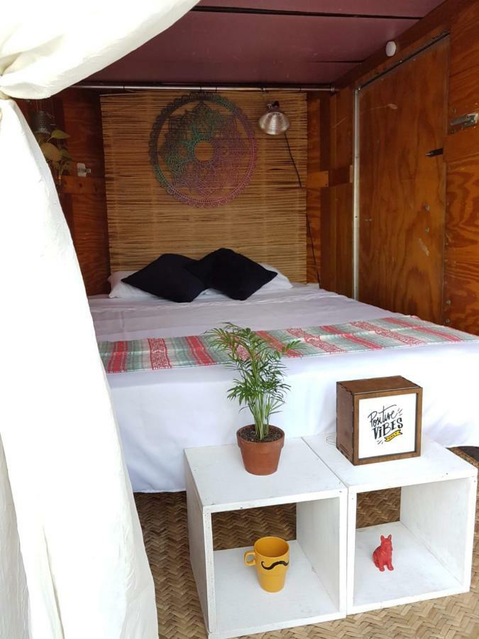 El Buho Bacalar Eco-Cabanas Hostal ภายนอก รูปภาพ